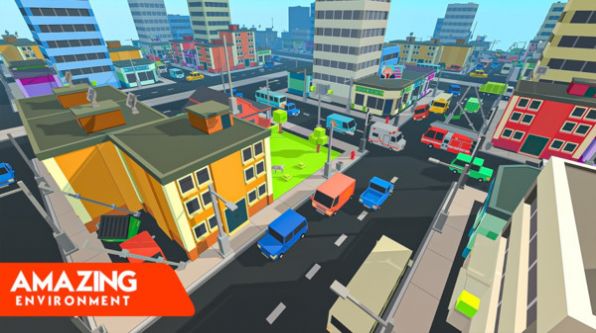 老山羊模拟器城市狂奔游戏官方版图1: