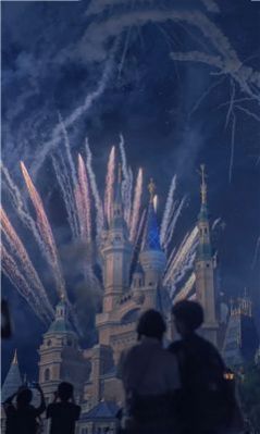 迪士尼城堡烟花手机壁纸高清图片分享图2: