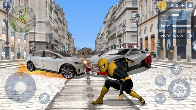 黄色蜘蛛英雄免费金币安卓最新版图片2