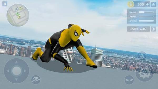 黄色蜘蛛英雄免费金币安卓最新版图3: