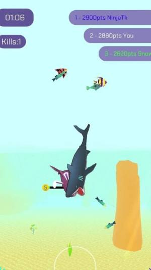 鲨鱼狩猎大作战游戏官方版图片1