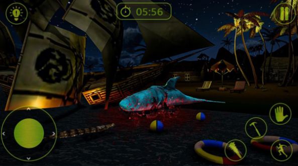 鲨鱼狩猎模拟器游戏免费金币中文最新版图1: