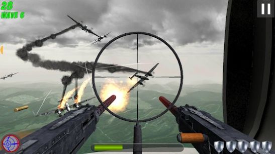 飞机大战枪林弹雨游戏安卓版图1:
