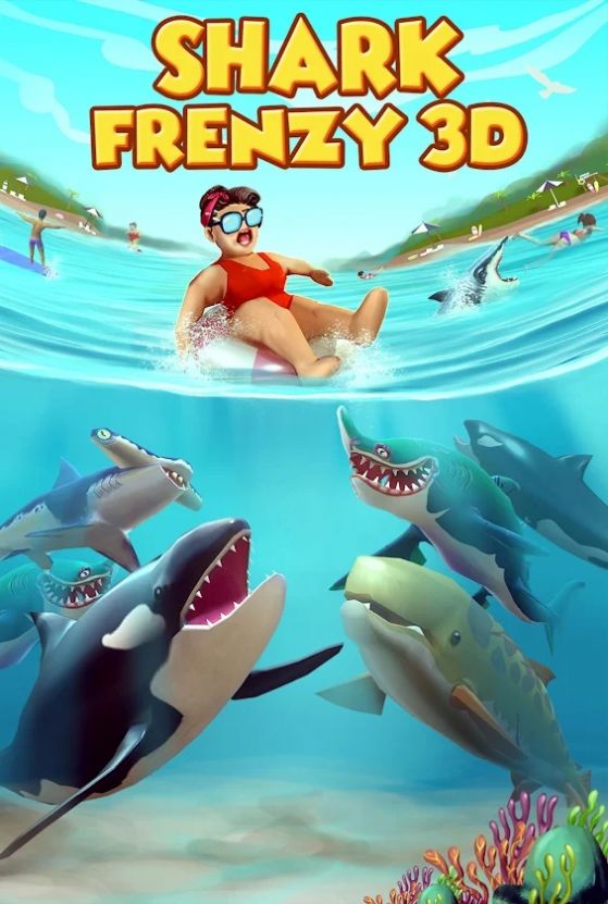 鲨鱼狂潮3D游戏官方版截图5: