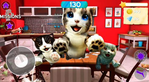 电子虚拟猫模拟游戏官方版截图3: