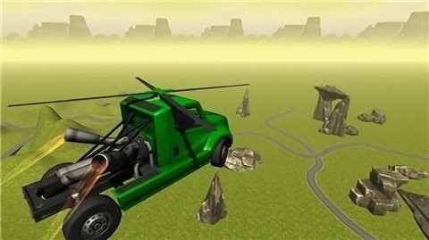 直升机卡车飞行模拟器手机游戏安卓版图1: