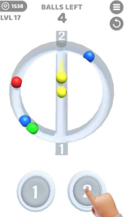 彩色弹球碰撞游戏图3