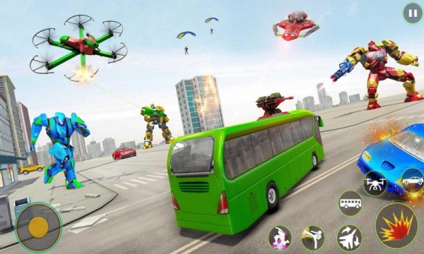无人机公交机器人游戏最新安卓版图3: