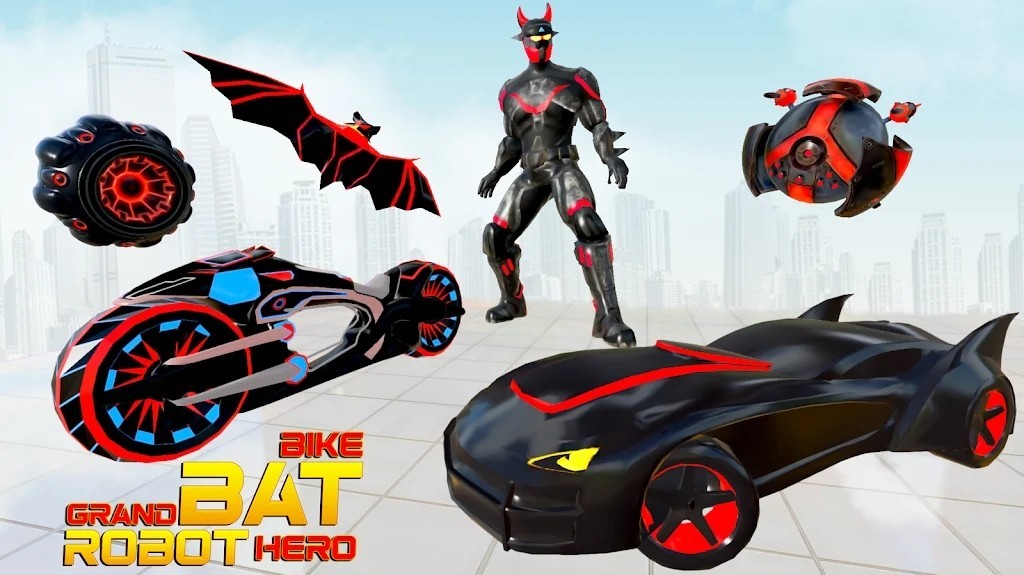 蝙蝠战车变形英雄游戏官方版图1: