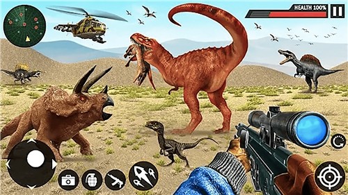 恐龙和精英猎人游戏安卓手机版图1: