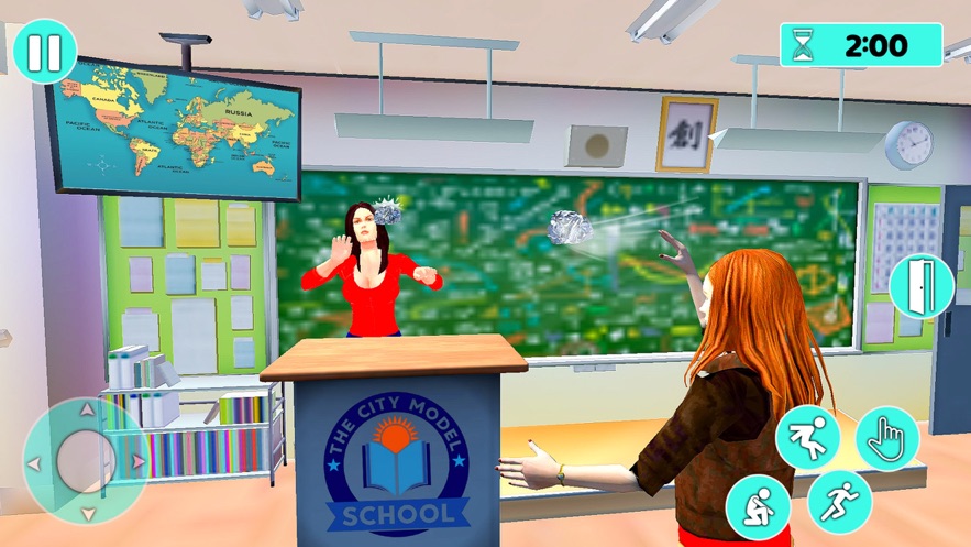动漫坏女孩学校生活3D游戏中文手机版图片1