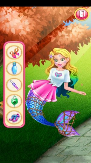 美人鱼公主美妆游戏图2