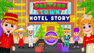 假装小镇酒店的故事游戏图2