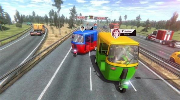 交通赛车人力车手机游戏安卓版图2: