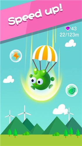 青蛙跳伞游戏中文版图片1