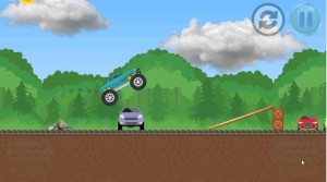 怪物卡车跳跃游戏最新版图片1