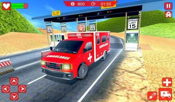 救护车驾驶模拟器游戏手机版免费版图1: