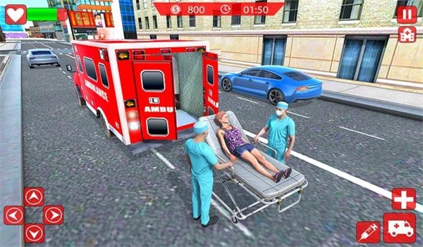 救护车驾驶模拟器游戏手机版免费版图4: