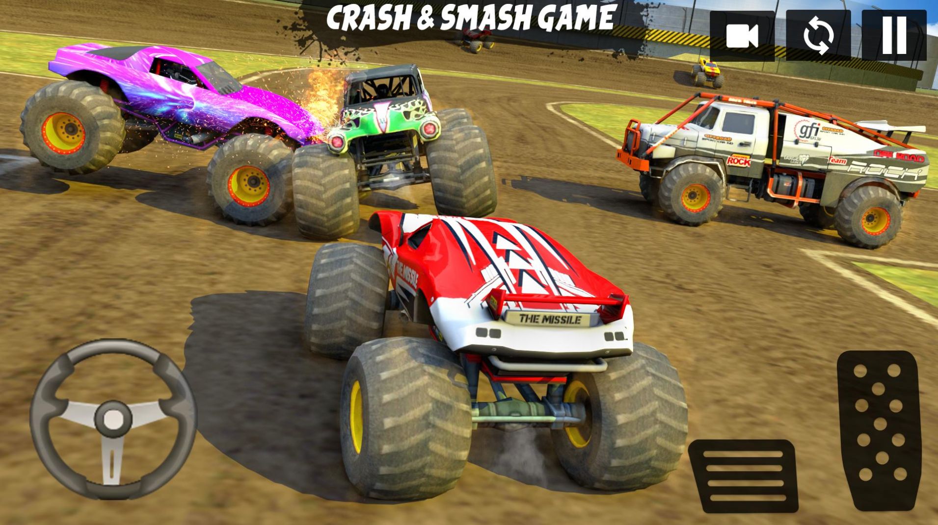怪物卡车拆解赛游戏手机安卓版图2: