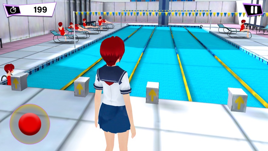 Sakura High School Girl Games中文版最新版图4: