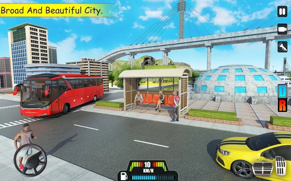 疯狂山顶巴士驾驶游戏安卓版图3: