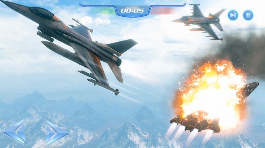 喷气式飞机战斗机模拟器游戏官方安卓版图1: