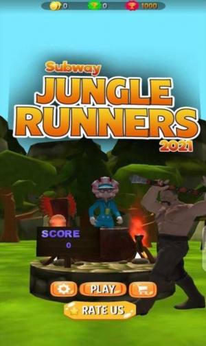 丛林地铁赛跑者游戏安卓版（Subway Jungle Runners）图片1