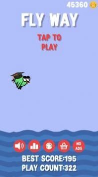 空中的飞鸟游戏官方版(Fly Way)图片1