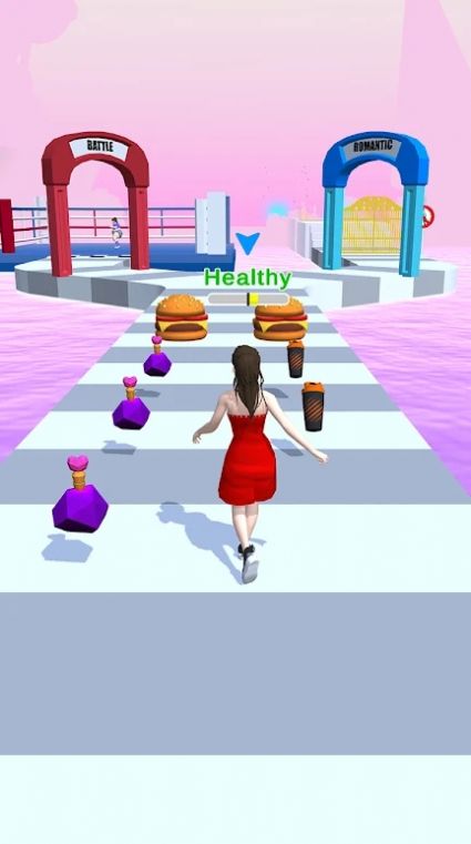 女孩赛跑者3D手机游戏安卓版（Girl Runner 3D）图3: