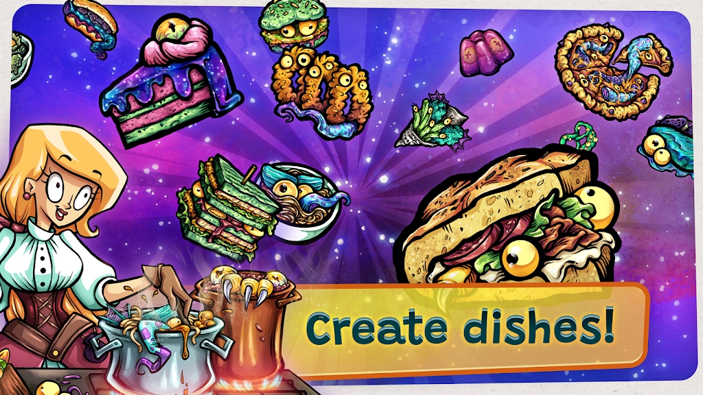 外星食物入侵游戏官方版（Alien Food Invasion）图2: