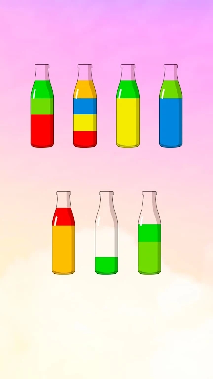 水瓶颜色搭配游戏最新官方版（Color Water Sort）图3: