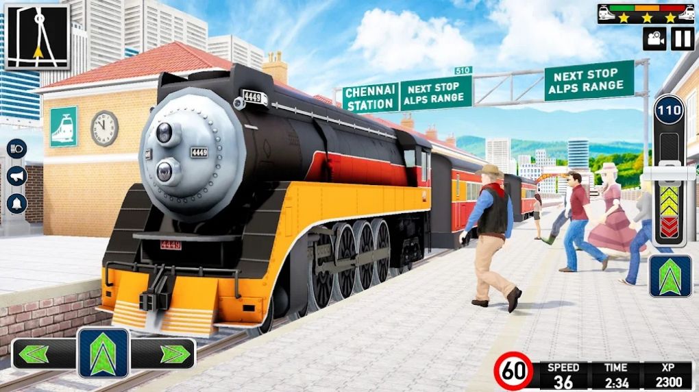 城市巡回列车游戏官方正版（City Train Station-Train games）图2: