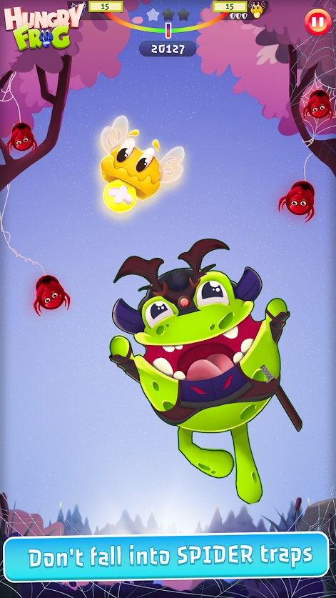 饥饿的青蛙喂青蛙游戏中文版（Hungry Frog）图4: