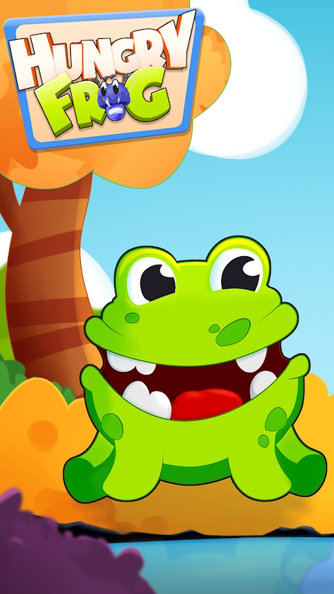 饥饿的青蛙喂青蛙游戏中文版（Hungry Frog）图1: