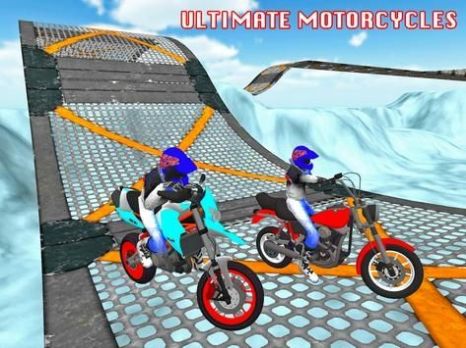 摩托车逃生模拟器游戏安卓手机版(Motorcycle Ramp Simulator: Pro Racer)图1: