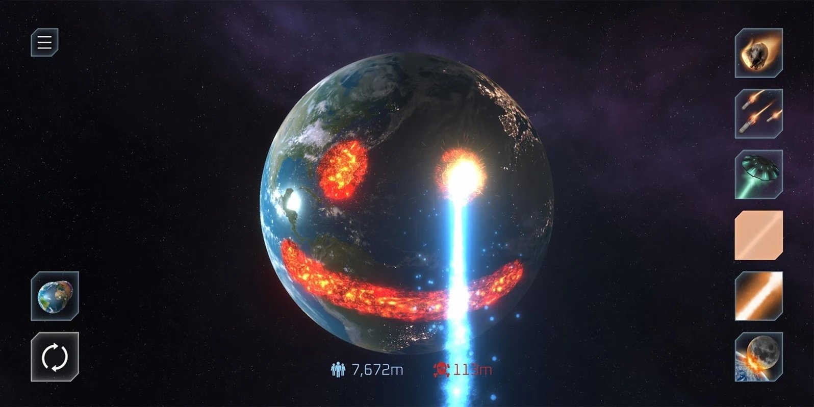 星球毁灭模拟器甜甜圈地球最新版下载中文版截图4: