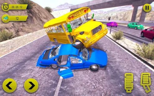 车祸碰撞驾驶模拟器游戏安卓版图1: