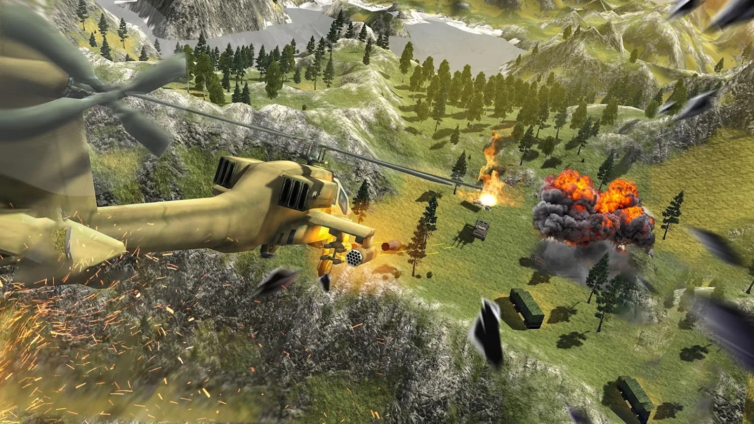 武装直升机游戏最新版（War GamesDuty for Gunship）图3: