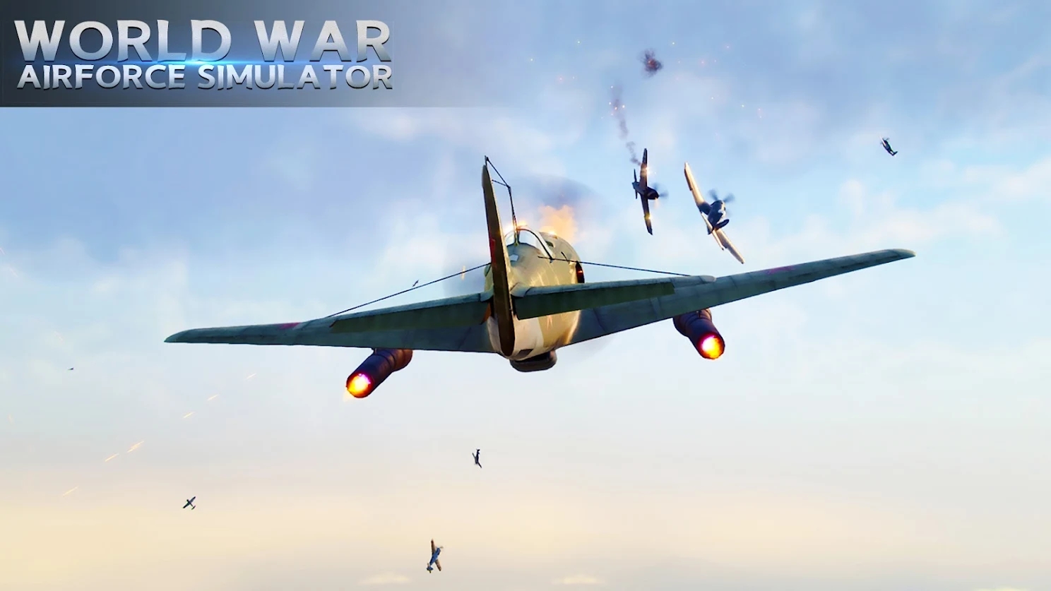 二战空军模拟器游戏中文版（World war Airforce simulator）图2: