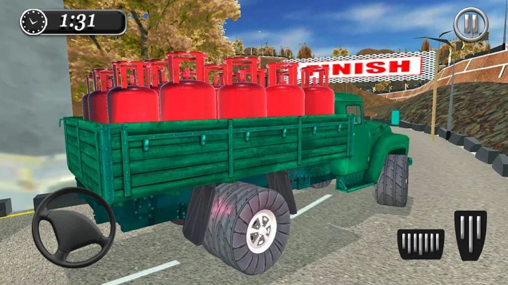 秋名山卡车模拟器游戏手机版(Euro Truck Driver Simulator)图2: