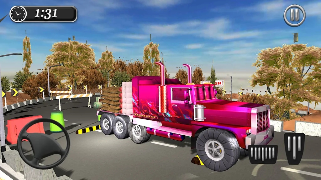 秋名山卡车模拟器游戏手机版(Euro Truck Driver Simulator)图4: