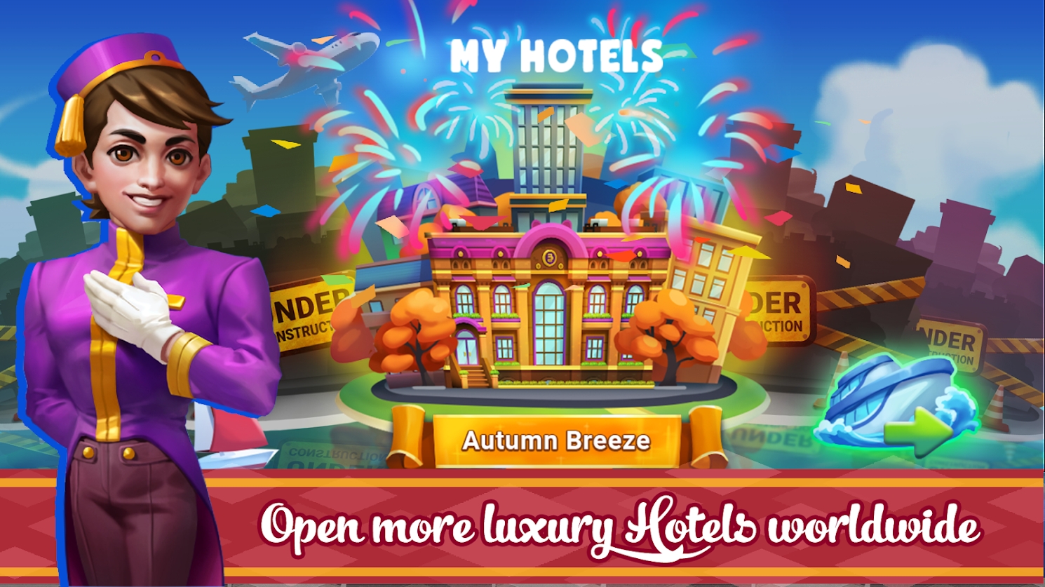 大酒店经理游戏官方安卓版（Hotel Tycoon）图片1
