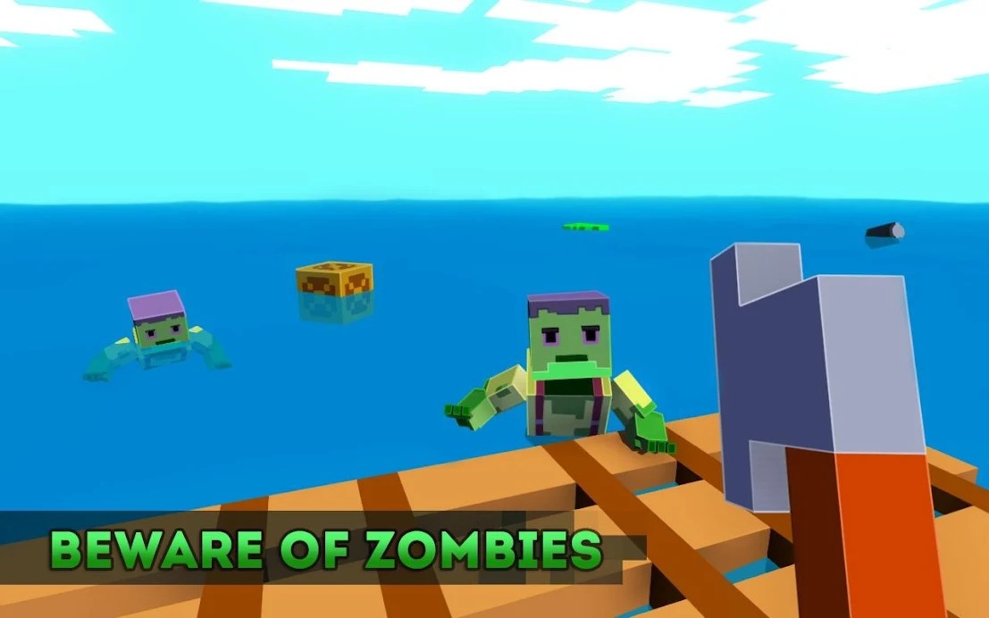 僵尸筏3D游戏中文版（Zombie Raft）图3: