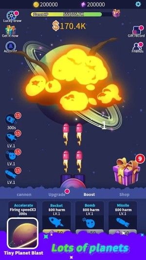 导弹摧毁星球游戏图3