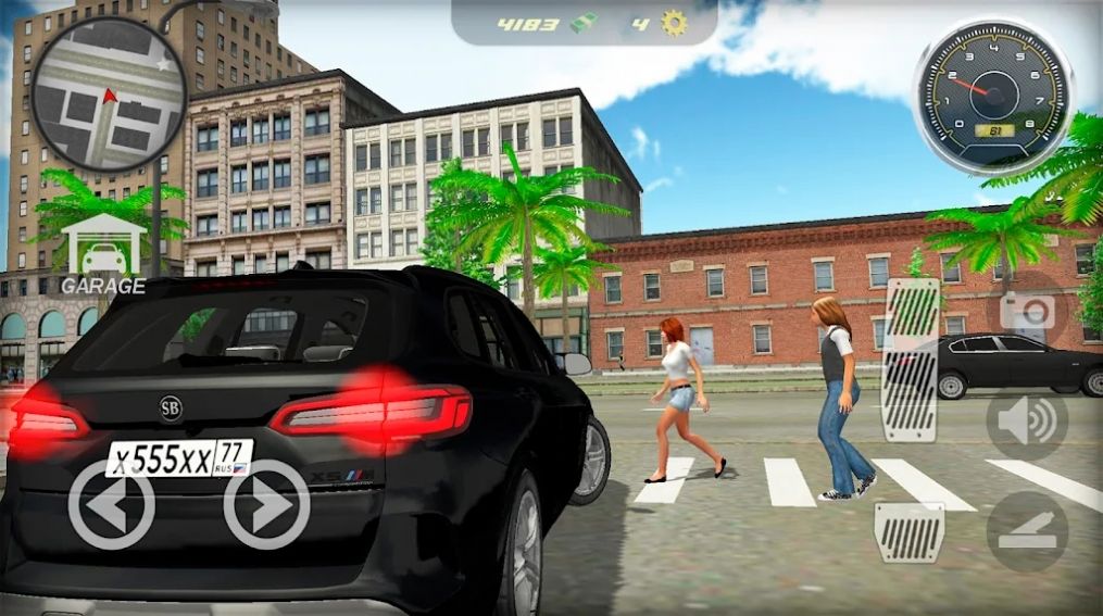 疯狂城市汽车模拟器游戏最新官方版图1:
