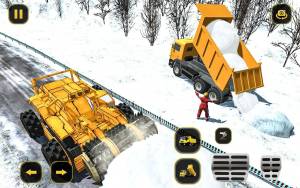 扫雪驾驶模拟游戏官方安卓版（Snow Excavator Rescue）图片1