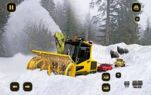 扫雪驾驶模拟游戏图1