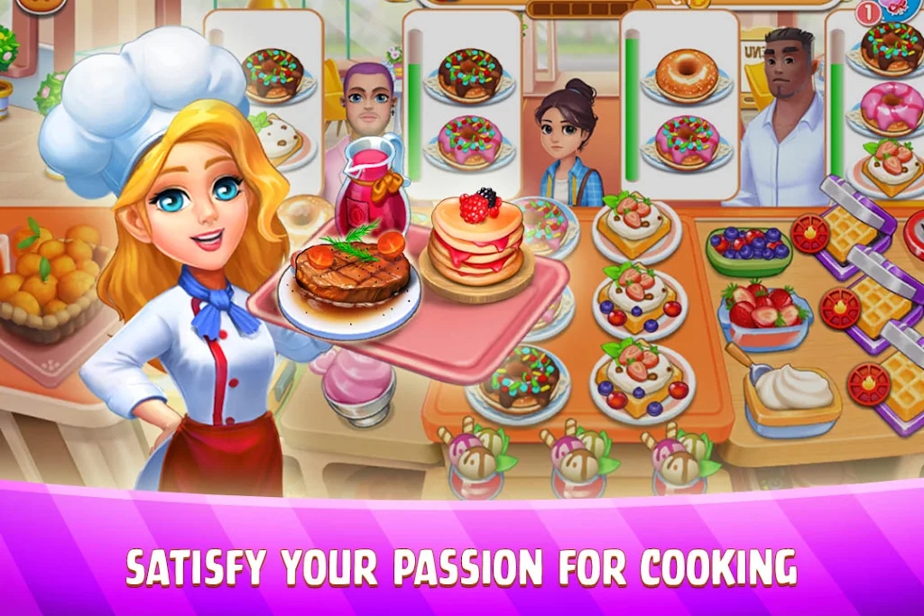 甜蜜疯狂烹饪游戏安卓版（Sweet Cooking: Craze Kitchen）图1: