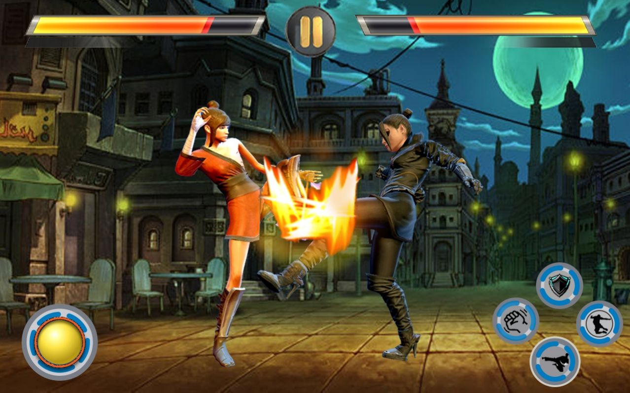 超级少女功夫格斗游戏安卓版(Super Girls Kungfu Fight)图2: