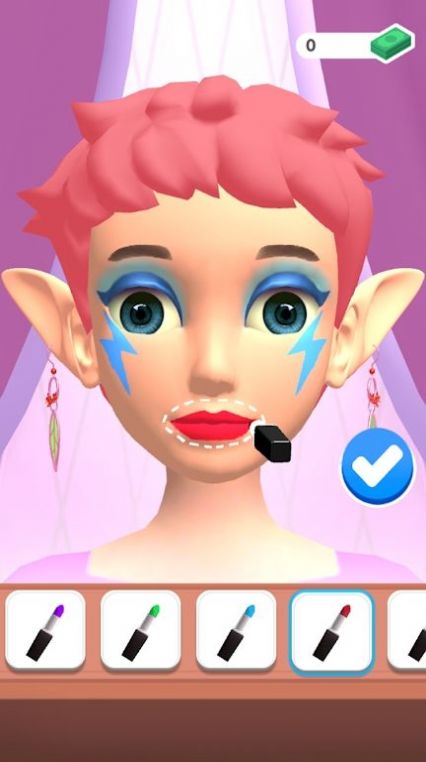 精灵彩色装扮游戏最新版(Elf Makeup)图片1